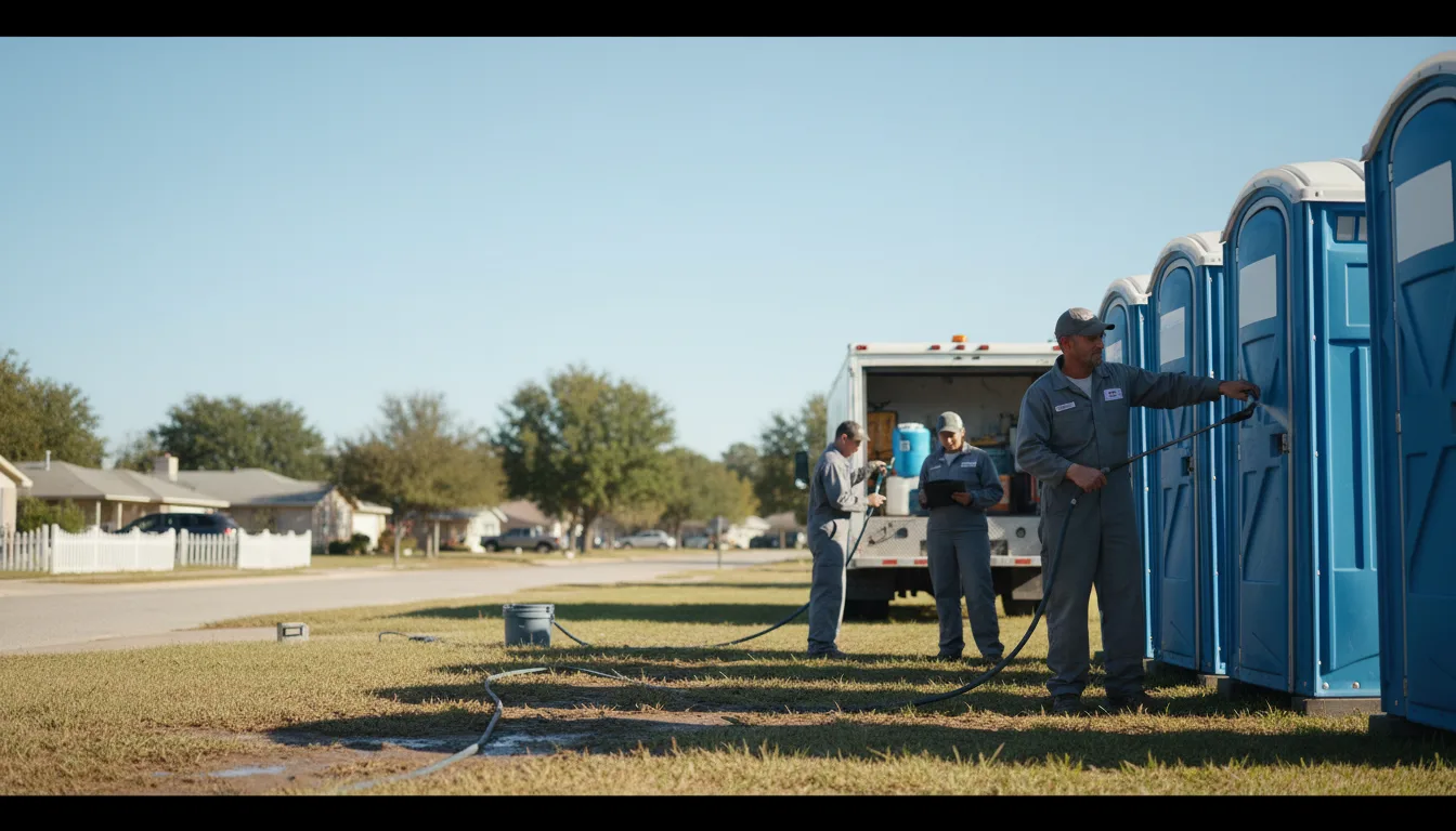 Long-Term Portable Toilet Rental in Lodgepole, SD near me